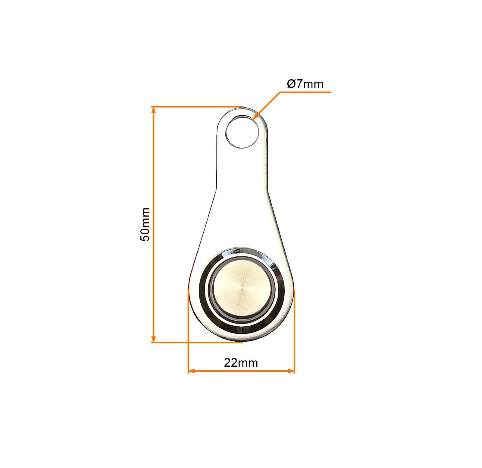 Przełącznik włącznik uniwersalny z podświetleniem motocykl skuter - zdjęcie 4