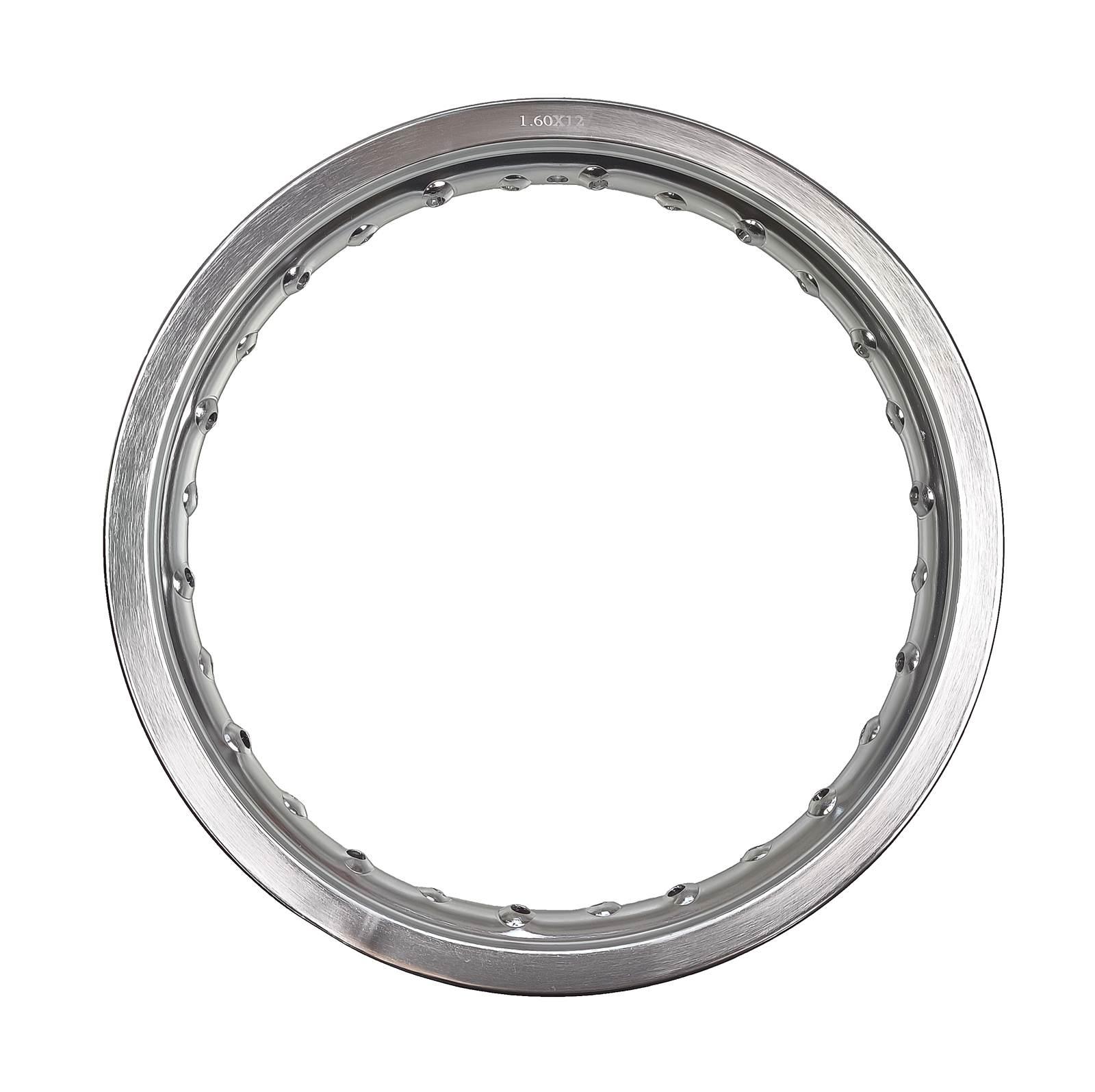 Obręcz koła felga koło 12x1,60 przód mini cross aluminium 28 otworów - zdjęcie 3