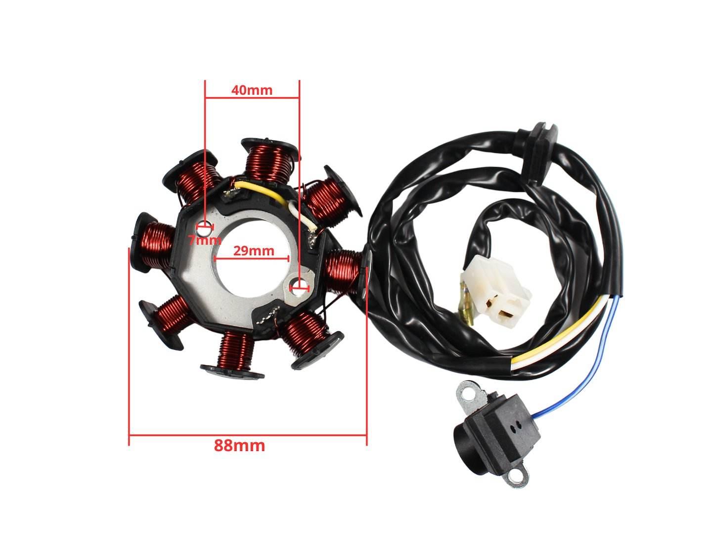 Aparat Zapłonowy Stator Kymco Agility 50 4T - zdjęcie 2