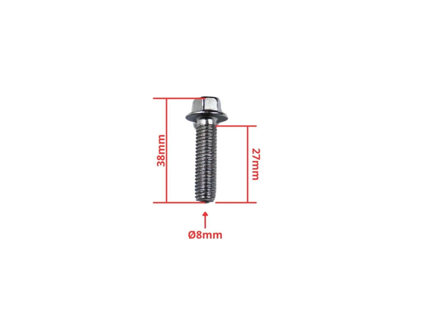 Śruba M8X30Mm Sześciokąt Ocynk - zdjęcie 2