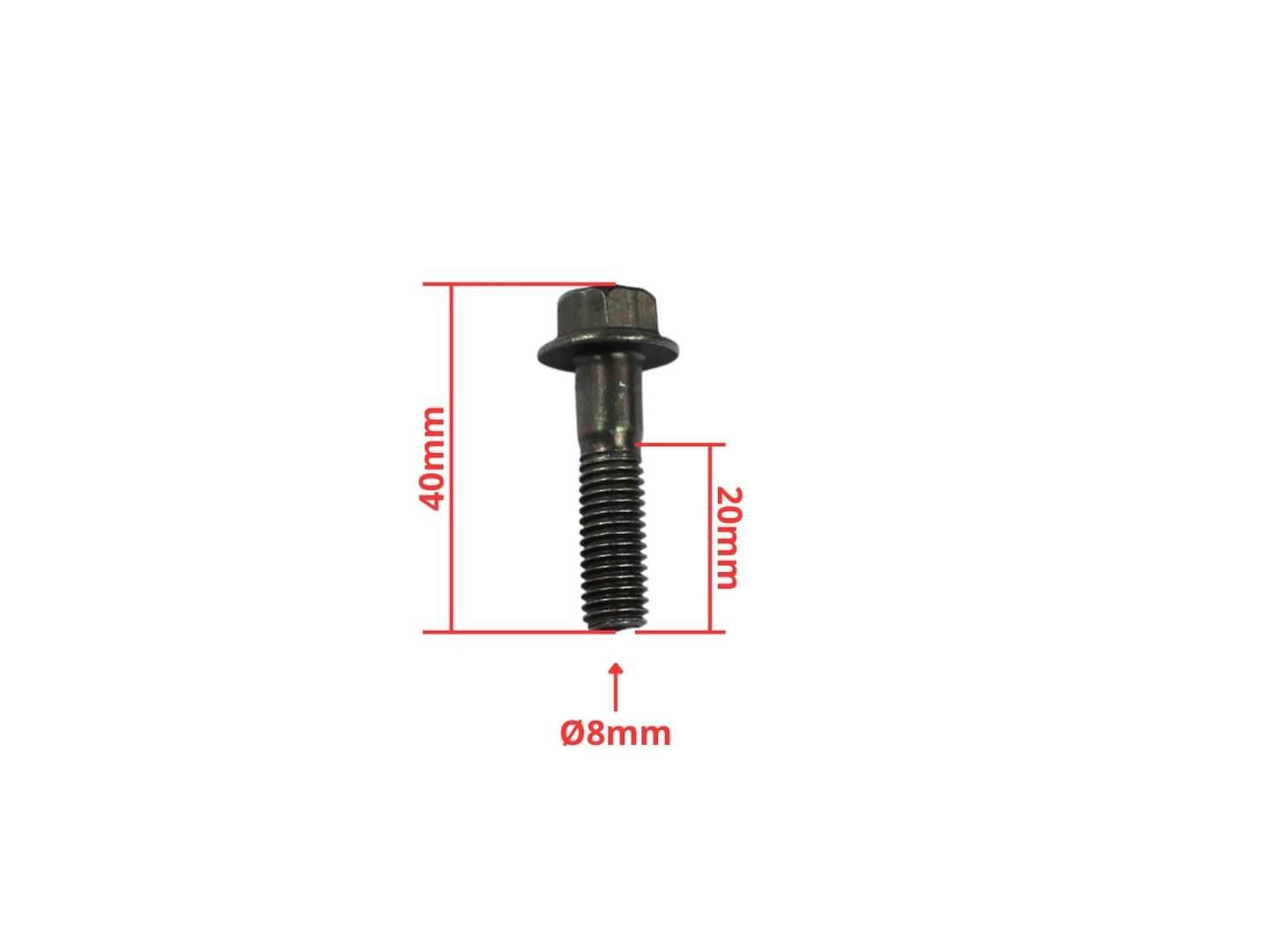 Śruba M8X32Mm Sześciokąt Zielona - zdjęcie 2