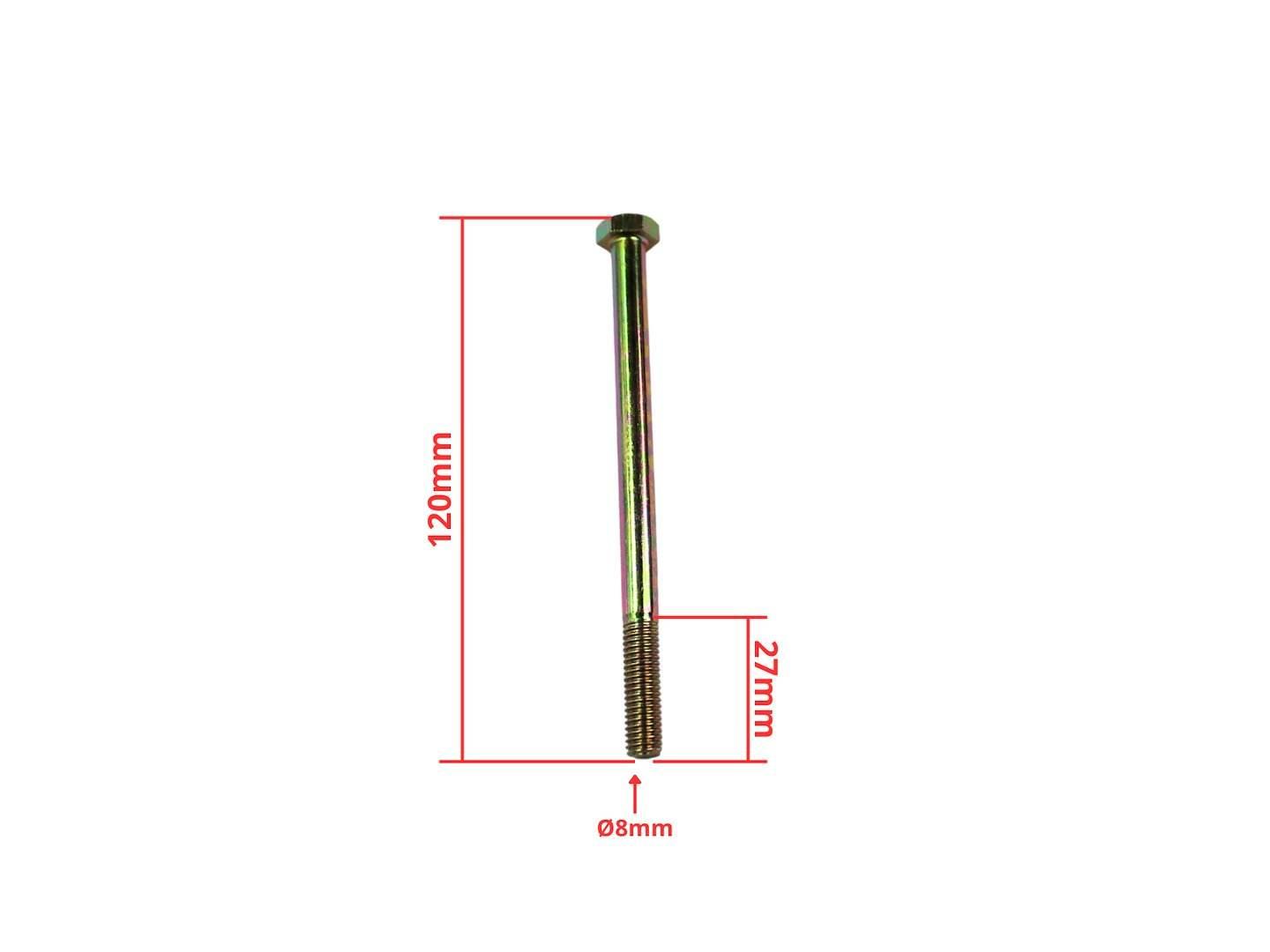 Śruba M8X115Mm - zdjęcie 2
