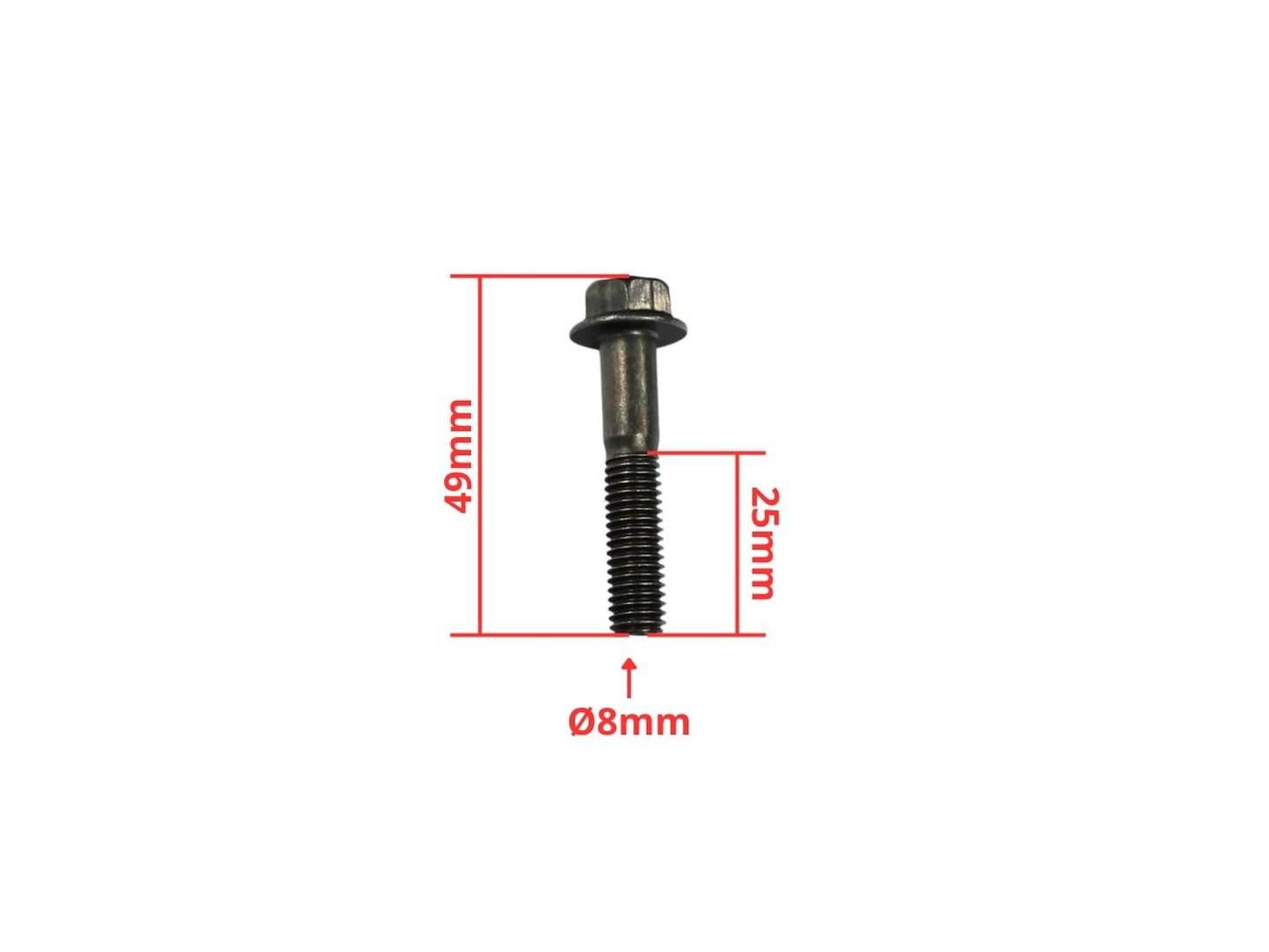 Śruba M8X41Mm Sześciokąt Zielona - zdjęcie 2