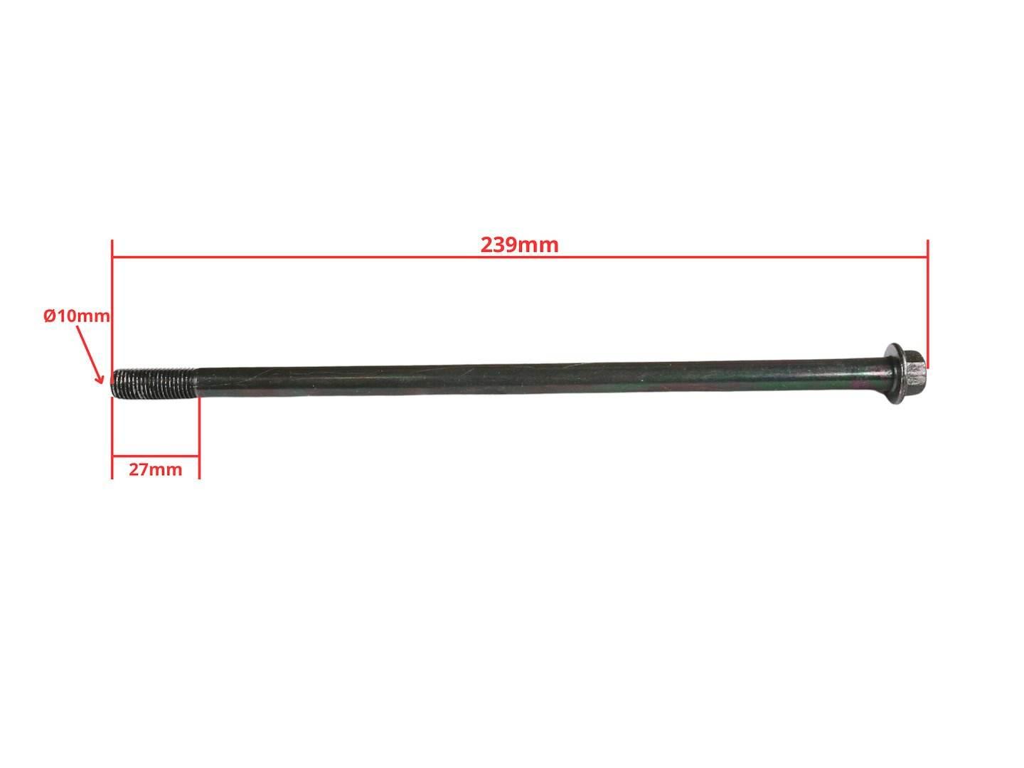 Ośka M10X230Mm Benzer Barton Street Zipp Gy6 - zdjęcie 2