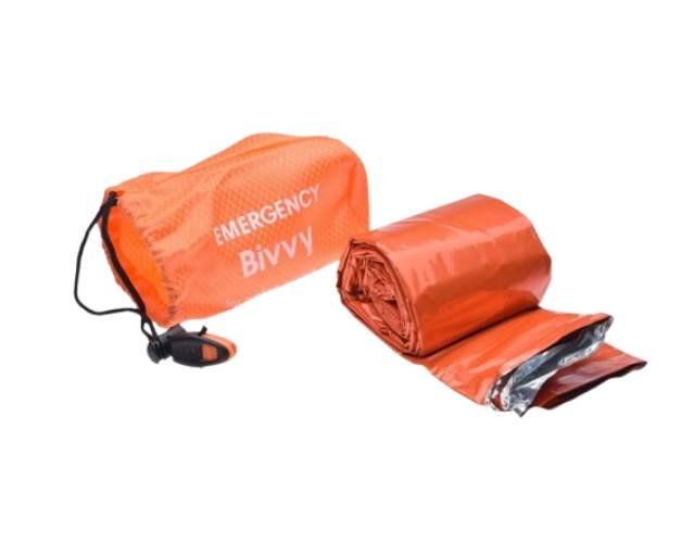 Śpiwór Awaryjny Termiczny Ratunkowy Bivi Orange - zdjęcie 2