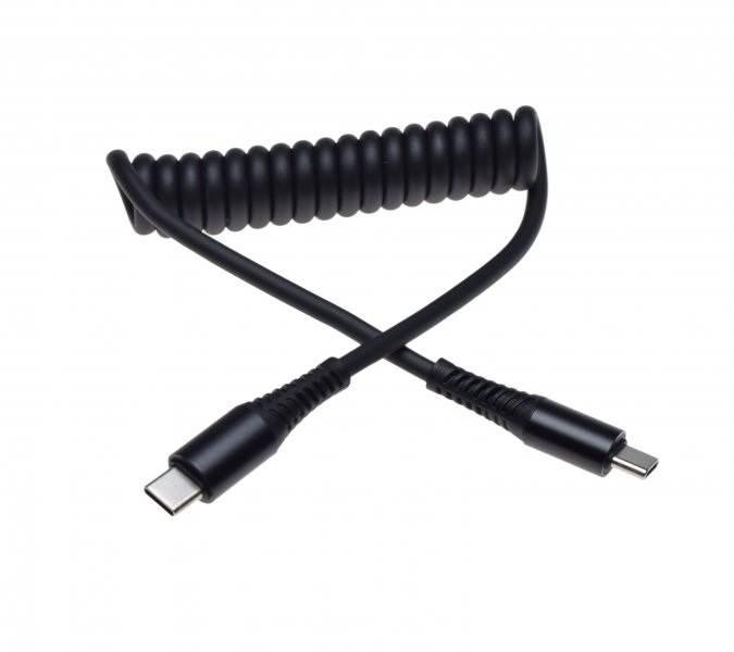Kabel Usb-C Usb-C Spiralny 1M | AA99921
