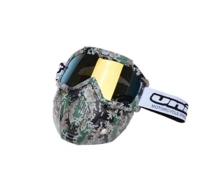 Gogle Z Maską Szyba Tęczowa Model No.02 655 Unit