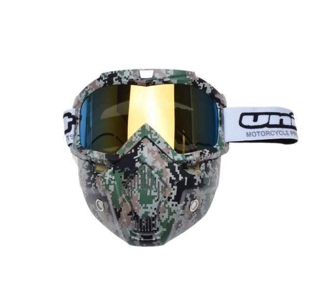 Gogle Z Maską Szyba Tęczowa Model No.02 655 Unit - zdjęcie 2
