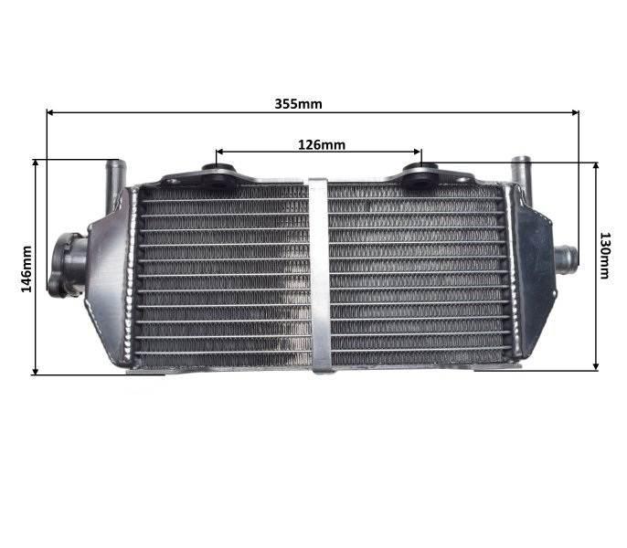 Chłodnica Cieczy Do Suzuki Rm250 2001-2008 - zdjęcie 3