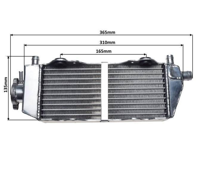 Chłodnica Cieczy Do Yamaha Yz250 1996-2001 - zdjęcie 3