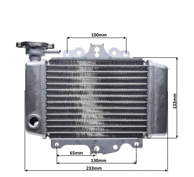 Chłodnica Cieczy Do Honda Sh 125-150Cc 2001 2004 - zdjęcie 2