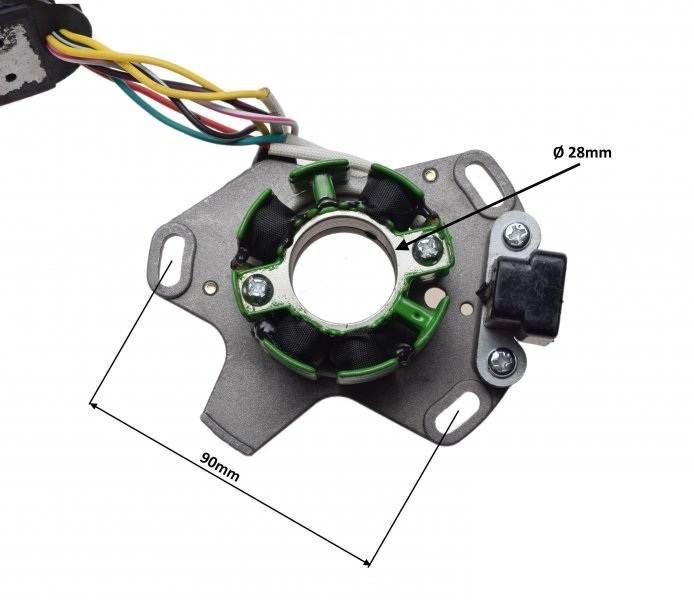 Stator Iskrownik Do Suzuki Rm125 98-00 | AI22595 - zdjęcie 2