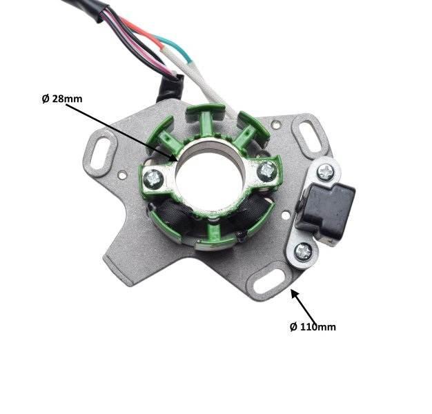 Stator 6 Cewek Do Suzuki Rm 125 02-04 | AI22596 - zdjęcie 2