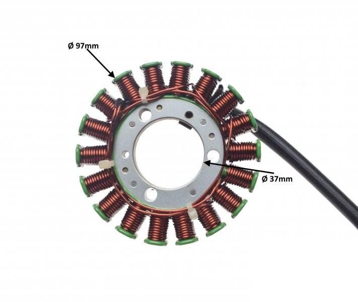 Stator 18 Cewek Do Yamaha Wr 250 R/X 08-16 - zdjęcie 2