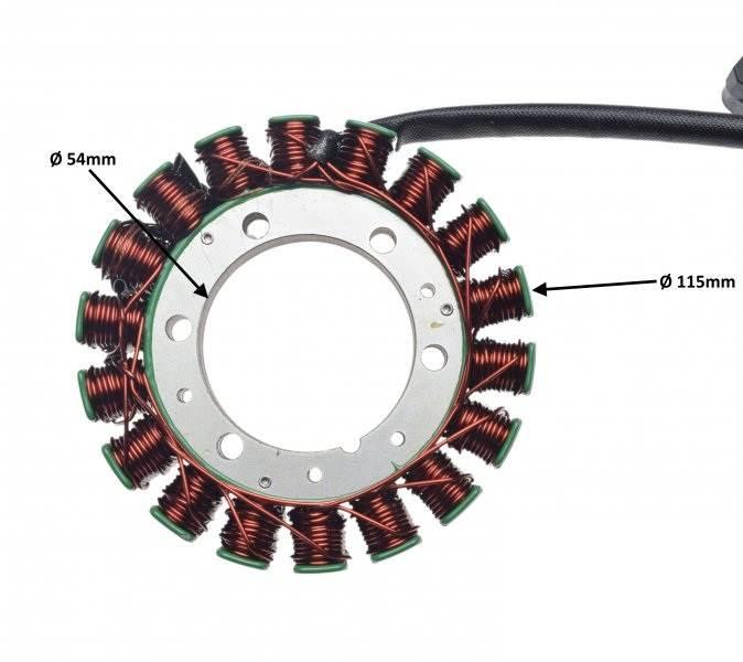 Stator 18 Cewek Do Suzuki Dr650 Se 96-17 - zdjęcie 2