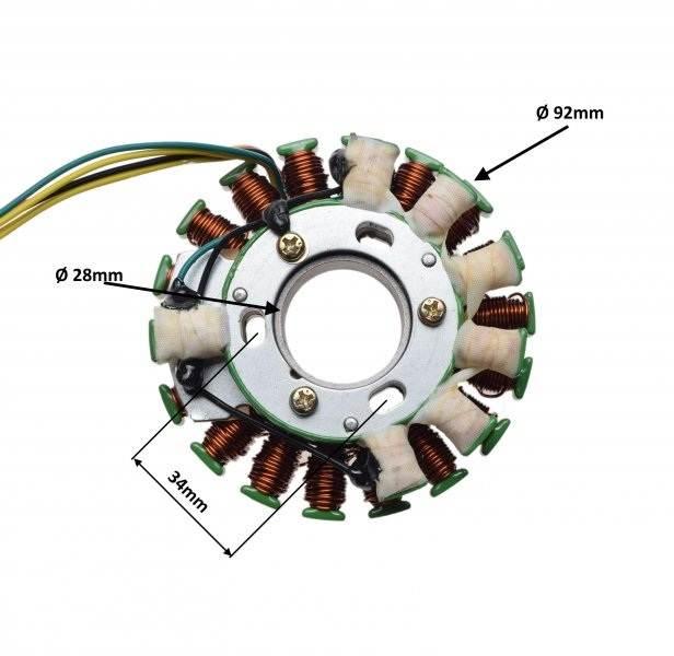 Stator Iskrownik Do Husqvarna 1987-2000 | AI22631 - zdjęcie 2