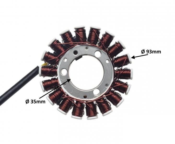 Stator 18 Cewek Do Kawasaki Klx 250S Sf 09-14 - zdjęcie 2