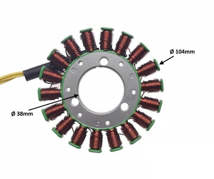 Stator 18 Cewek Do Suzuki Gz250 99-10 | AI22648 - zdjęcie 2