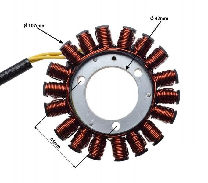Stator18 Cewek Do Suzuki Gsx650 F 08-09 | AI22650 - zdjęcie 2