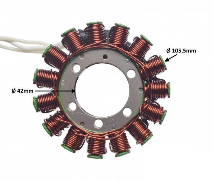 Stator 15 Cewek Do Yamaha Yzf R1 1000 09-14 - zdjęcie 2