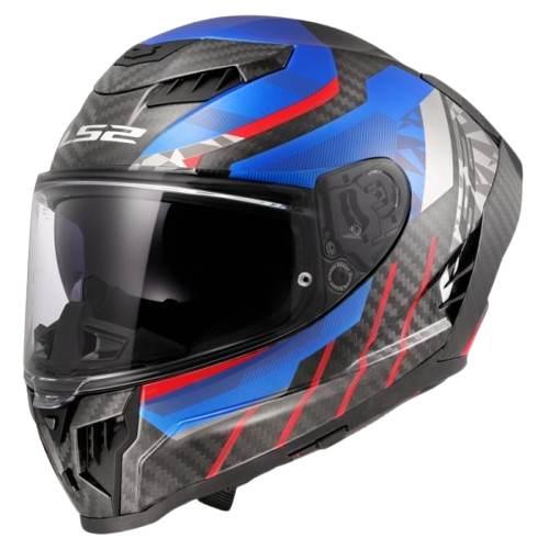 Kask Ls2 Ff807 Dragon Trax Blue Red L | AK1680752265