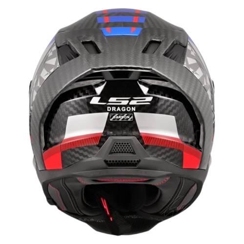 Kask Ls2 Ff807 Dragon Trax Blue Red L | AK1680752265 - zdjęcie 2