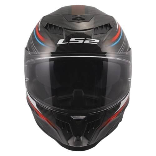 Kask Ls2 Ff807 Dragon Subic White Blue Red L - zdjęcie 2