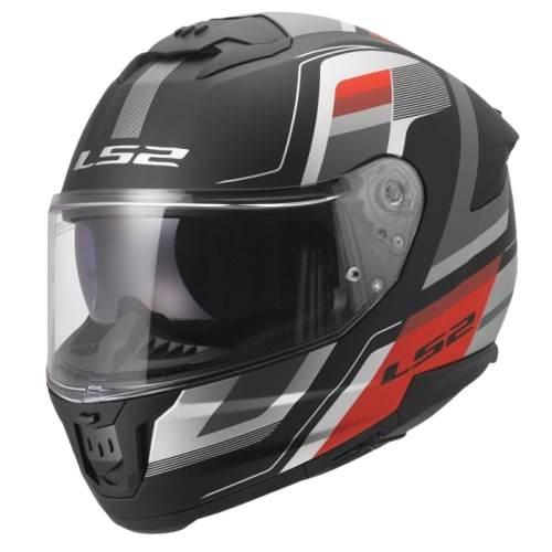 Kask Ls2 Ff808 Stream Ii Vintage Bl.grey Red Xs