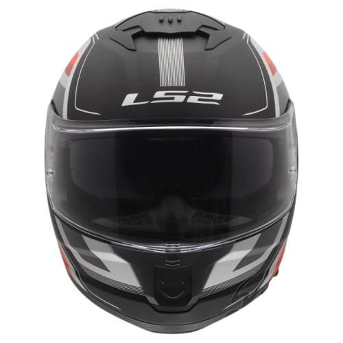Kask Ls2 Ff808 Stream Ii Vintage Bl.grey Red Xxl - zdjęcie 2