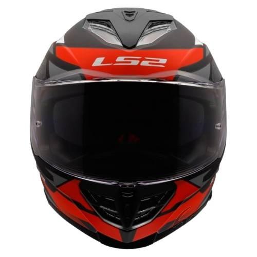 Kask Ls2 Ff818 Storm Iii Komai Black Red S - zdjęcie 2