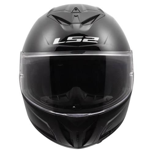 Kask Ls2 Ff820 Rapid Iii Solid Gloss Black Xl - zdjęcie 2