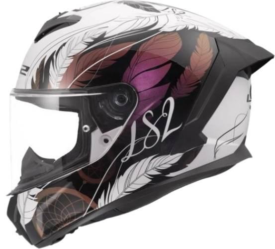 Kask Ls2 Ff820 Rapid Iii Boho White Black Pink Xl