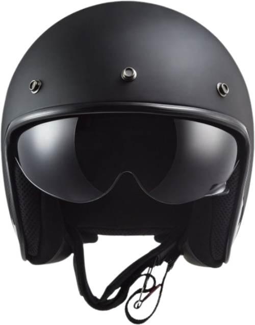 Kask Ls2 Of601 Bob Ii Solid Matt Black-06 S - zdjęcie 2