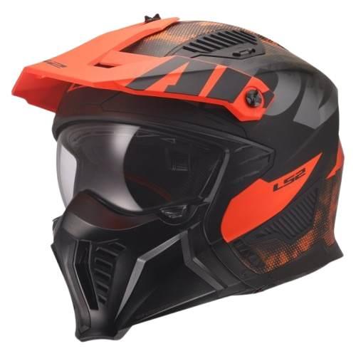 Kask Ls2 Of606 Drifter Gas Grey Orange L