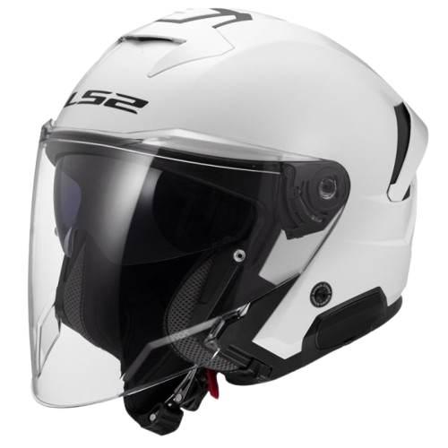 Kask Ls2 Of618 Verso Ii Solid White S | AK3661810023