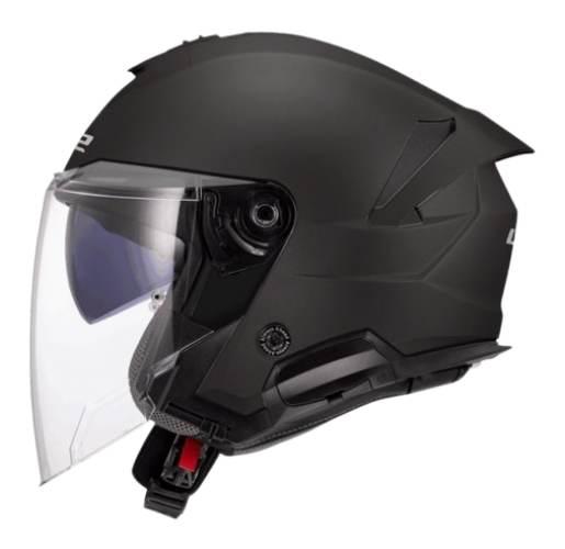 Kask Ls2 Of618 Verso Ii Solid Matt Black L