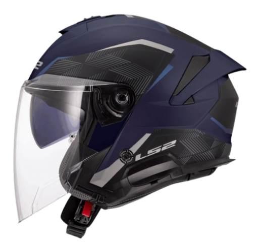 Kask Ls2 Of618 Verso Ii Air Navy Blue L | AK3661820235