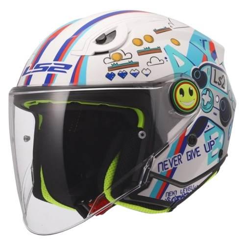 Kask Ls2 Of622 Funny Ii Next Level White S