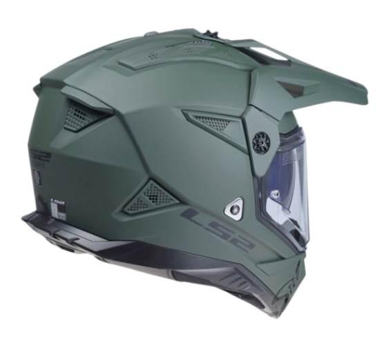 KASK LS2 MX702 PIONEER II SOLID M. MIL. GR.-06 M - zdjęcie 2