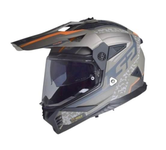 Kask Ls2 Mx702 Pioneer Ii Devor Matt Sand-06 Xl