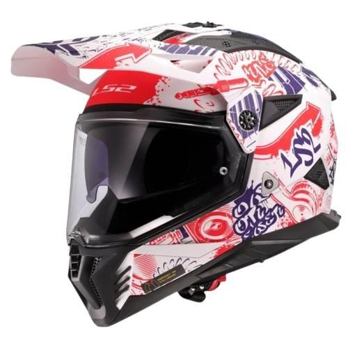 Kask Ls2 Mx702 Pioneer Ii Fantasy M.wh.r.b.-06 M