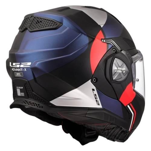 Kask Ls2 Ff901 Advant X Ultra Matt Blue Red-06 Xl - zdjęcie 2