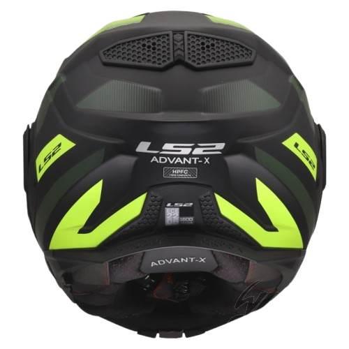 Kask Ls2 Ff901 Advant X Nova Black H-V Yellow L - zdjęcie 2