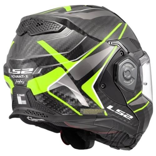 Kask Ls2 Ff901 Advant X C Future Ii Hv Yel.-06 3Xl - zdjęcie 2