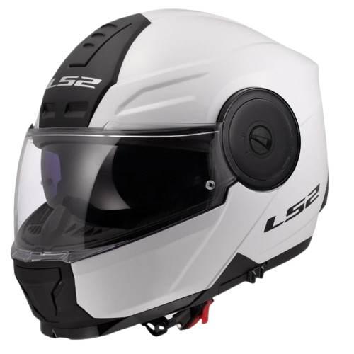 KASK LS2 FF902 SCOPE II SOLID WHITE 3XL+PNLCK