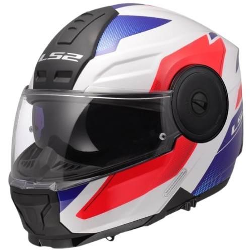Kask Ls2 Ff902 Scope Ii Duria White Blue Red-06 Xl