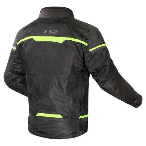 Kurtka Ls2 Riva Lady Black Neon Yellow Xxl - zdjęcie 2