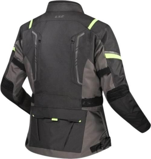Kurtka Ls2 Narvik Lady Grey Black H-V Yellow Xl - zdjęcie 2