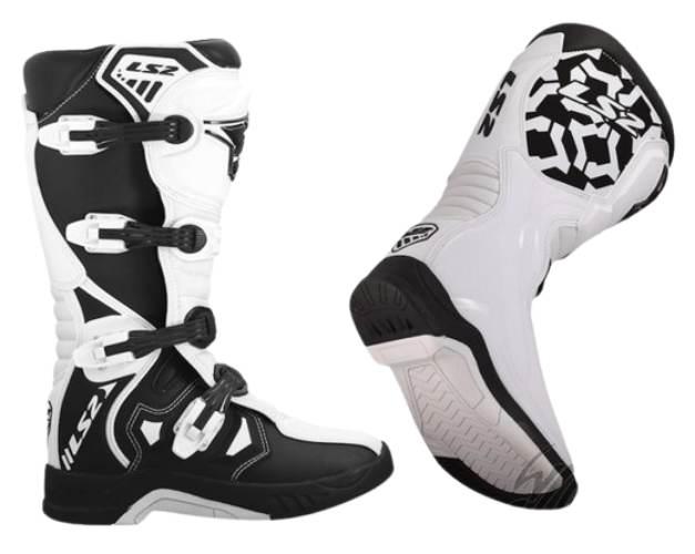 Buty Ls2 Raptor Man Black White 45 | AK71120M010245 - zdjęcie 5