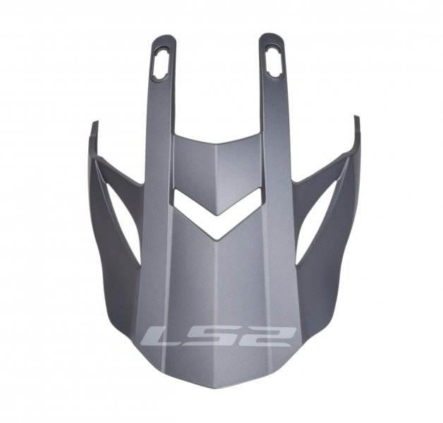 Daszek Kasku Mx436 Matt Titanium | AK800436PK07 - zdjęcie 2